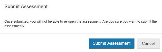 Submit Assessment