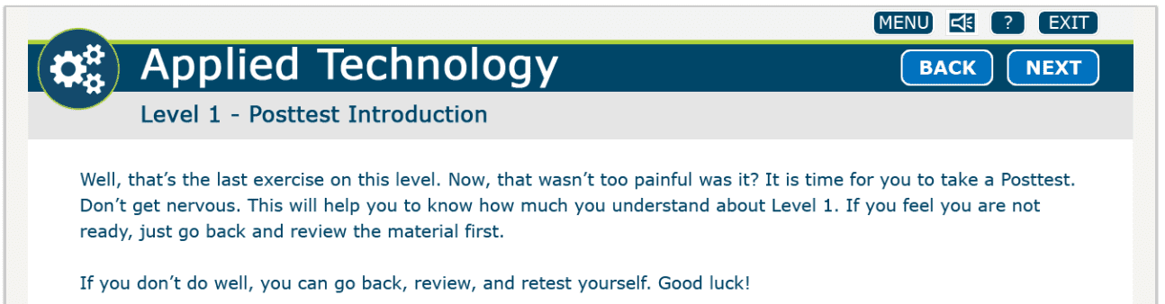 Post Test Introduction