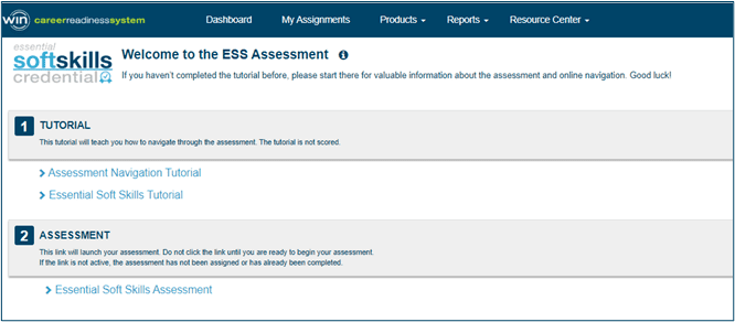 Assessment Progress
