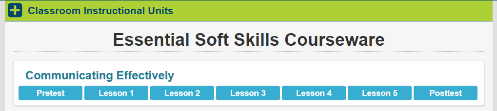 Essential Soft Skills Courseware